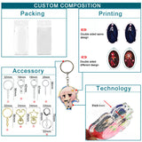Custom Clear Acrylic Keychains