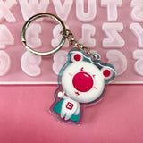 Acrylic Keychain Rainbow Bear