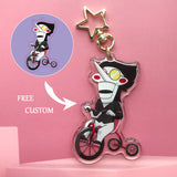 Free 3Pcs Custom Acrylic Keychains-18th of Each Month