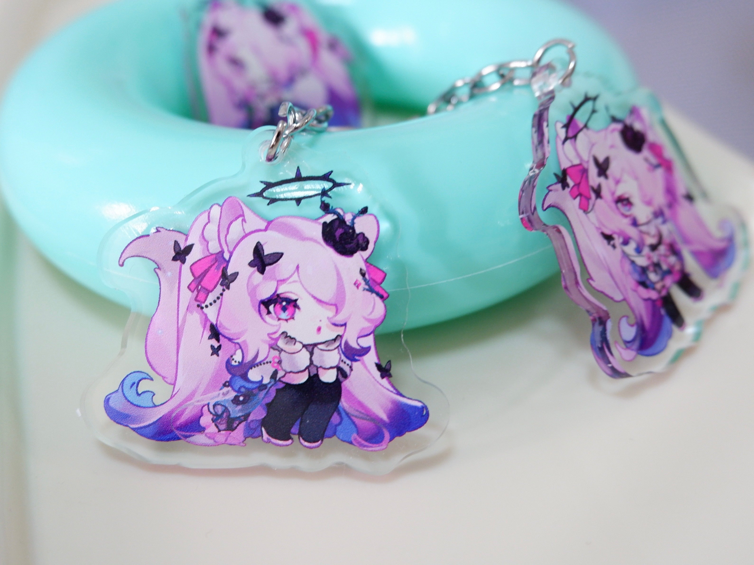 Custom Clear Acrylic Keychains – Pdodo