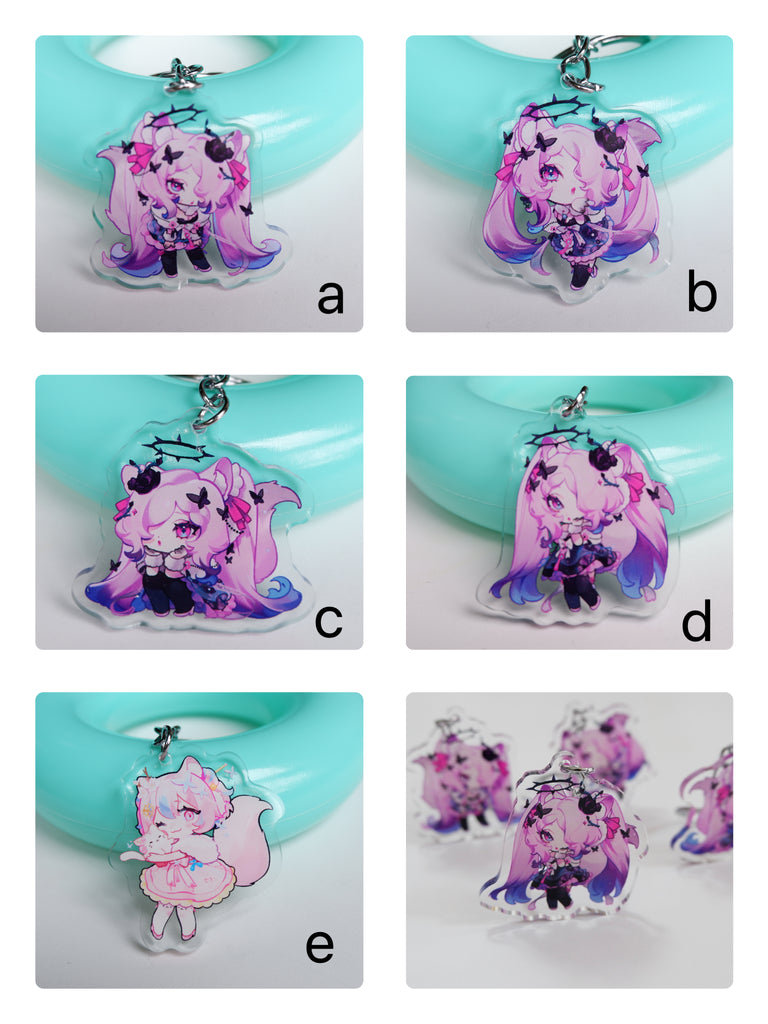 Custom Clear Acrylic Keychains – Pdodo