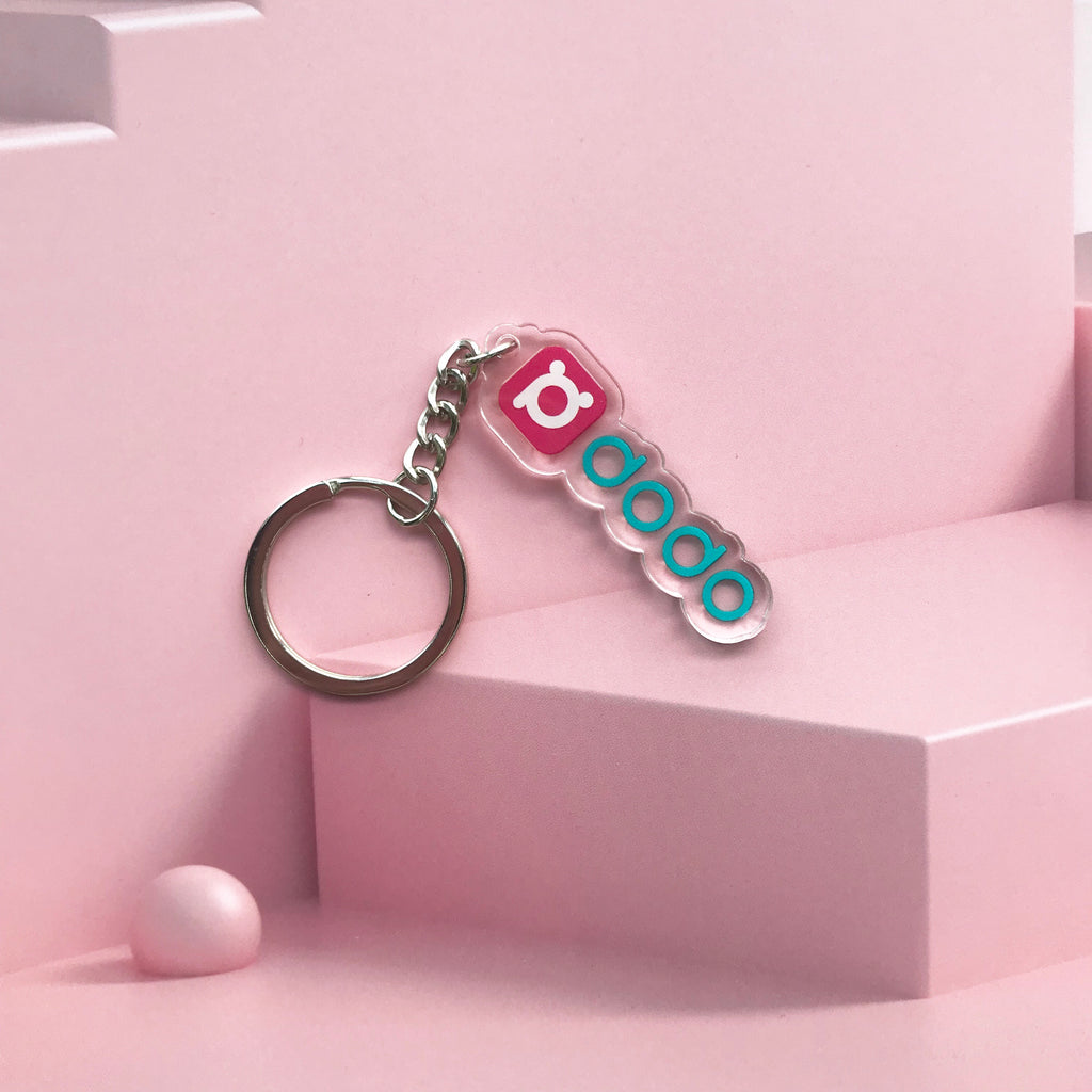 Logo Custom Acrylic Keychains – Pdodo