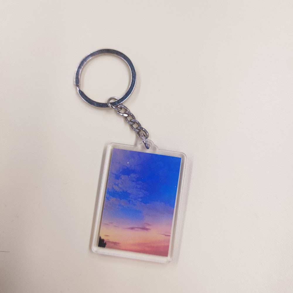 Kechane Photo Photo Keychain Custom Acrylic Keychain With Photo – Pdodo