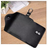 Simple Zipper Key Bag Multifunctional Wallet With Keychain