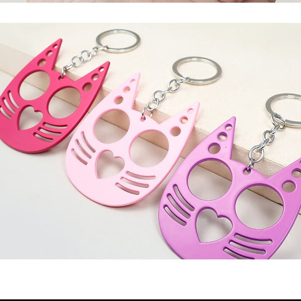 Women's Self-Defense Cat Self-defense Keychains – Pdodo