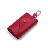 Simple Zipper Key Bag Multifunctional Wallet With Keychain