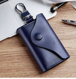 Simple Zipper Key Bag Multifunctional Wallet With Keychain