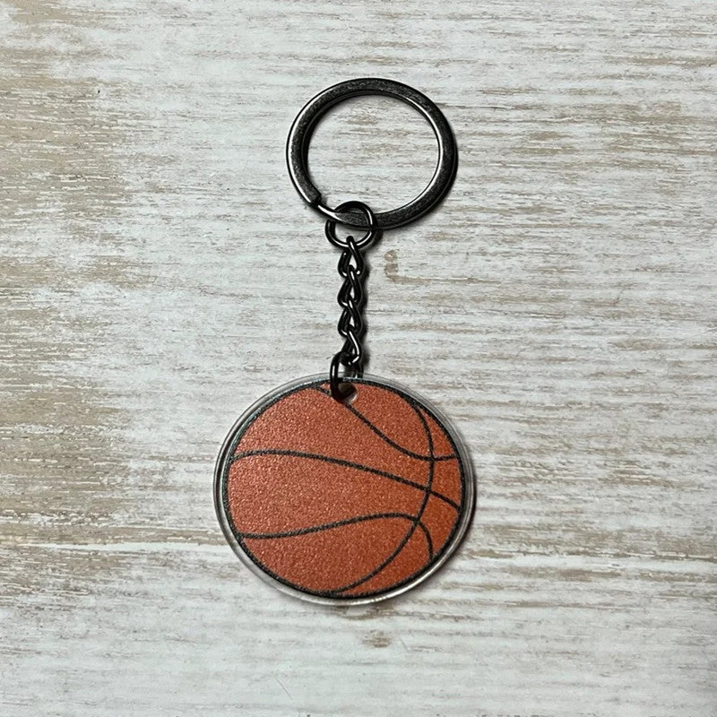 Basketball Keychains Sport Acrylic Custom